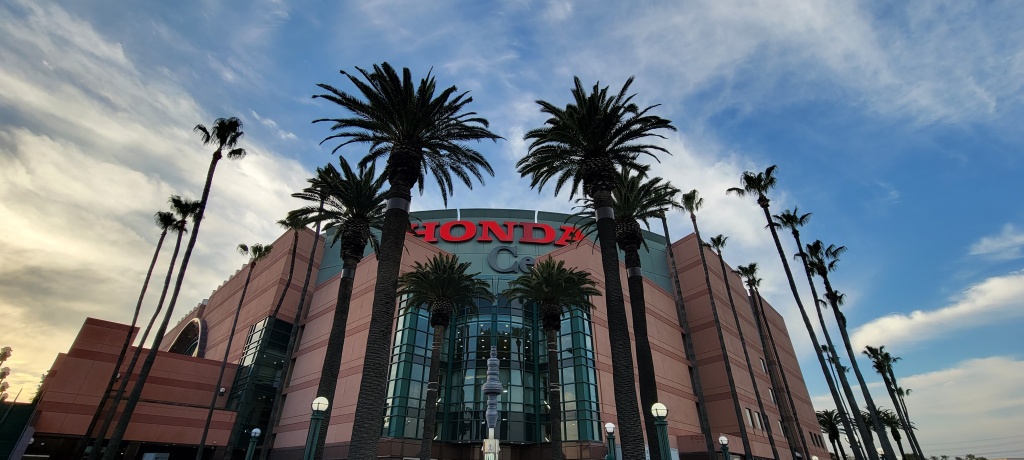An Electric Vehicle and Experience at the Honda Center